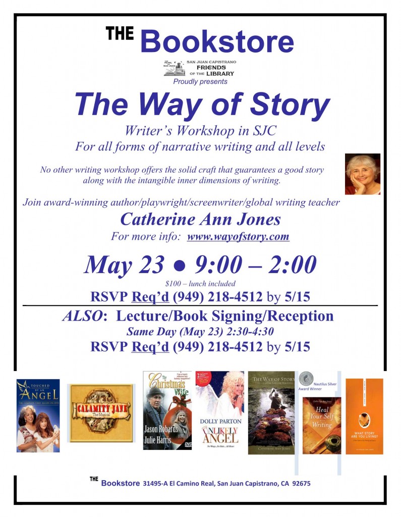 Catherine Ann Jones workshop in San Juan Capistrano